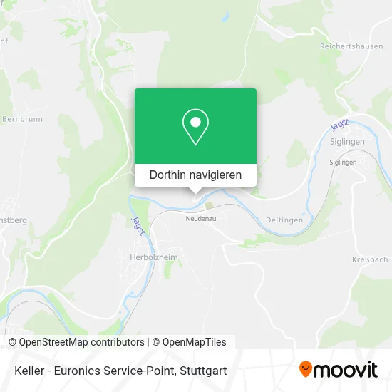 Keller - Euronics Service-Point Karte