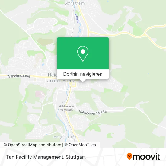 Tan Facility Management Karte