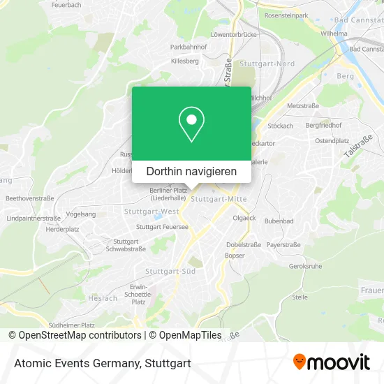 Atomic Events Germany Karte