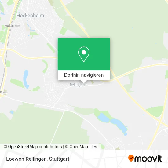 Loewen-Reilingen Karte