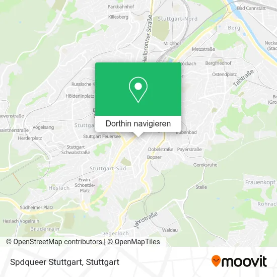 Spdqueer Stuttgart Karte