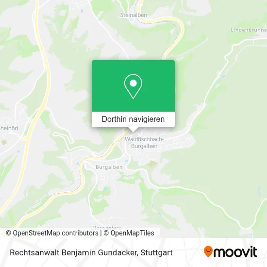 Rechtsanwalt Benjamin Gundacker Karte