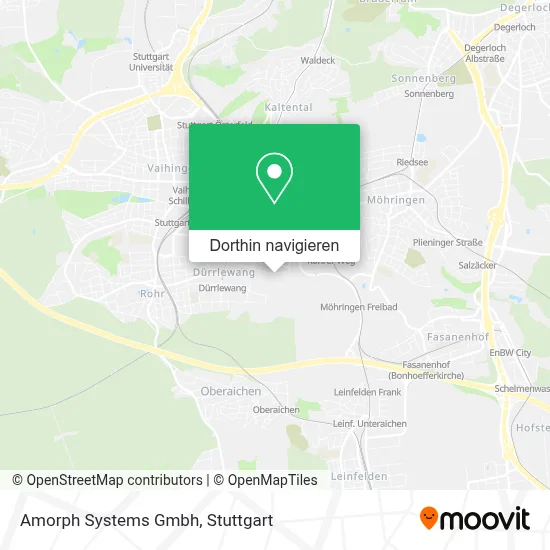 Amorph Systems Gmbh Karte