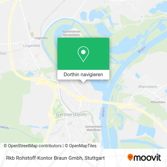 Rkb Rohstoff-Kontor Braun Gmbh Karte