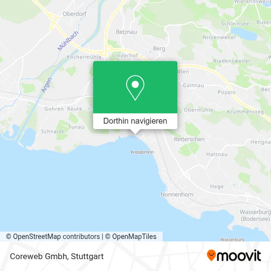 Coreweb Gmbh Karte