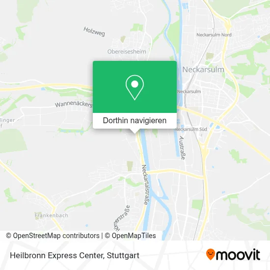 Heilbronn Express Center Karte