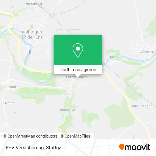 R+V Versicherung Karte