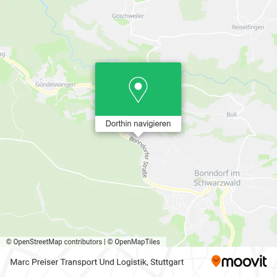 Marc Preiser Transport Und Logistik Karte