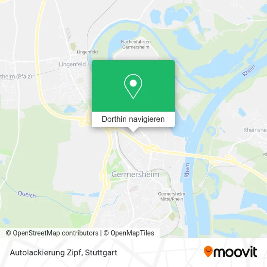 Autolackierung Zipf Karte
