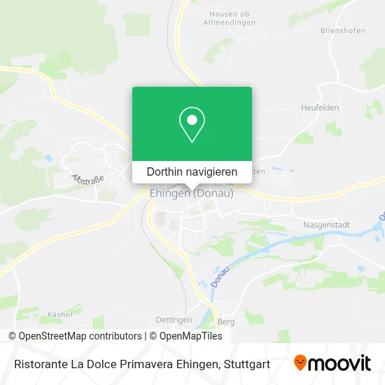 Ristorante La Dolce Primavera Ehingen Karte