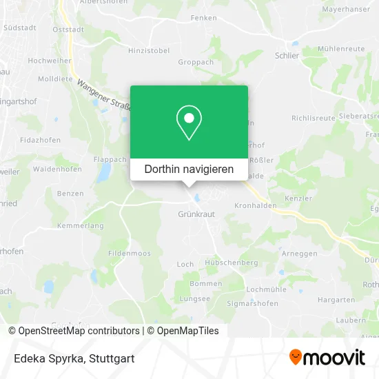 Edeka Spyrka Karte