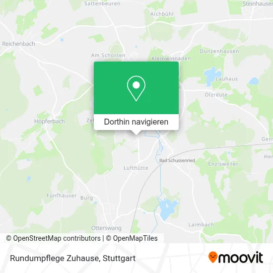 Rundumpflege Zuhause Karte