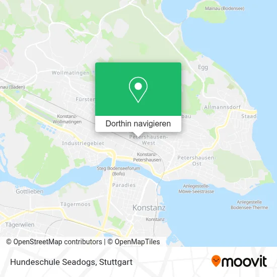 Hundeschule Seadogs Karte