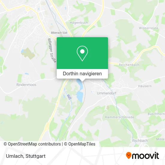 Umlach Karte