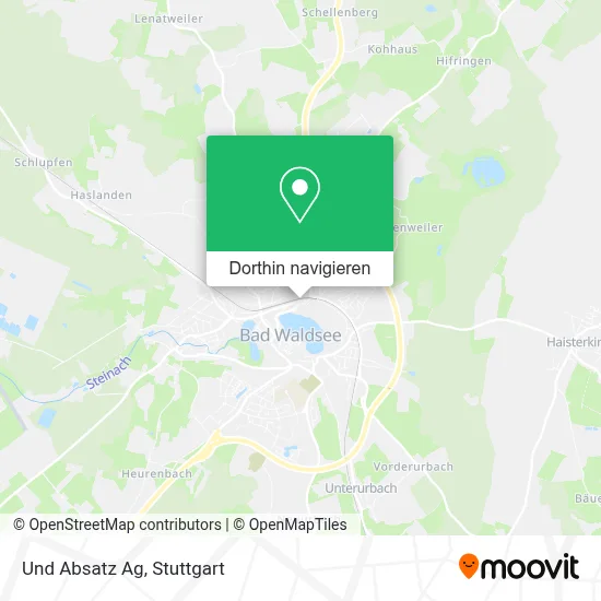 Und Absatz Ag Karte