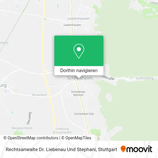 Rechtsanwalte Dr. Liebenau Und Stephani Karte