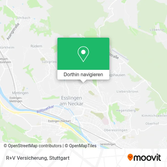 R+V Versicherung Karte