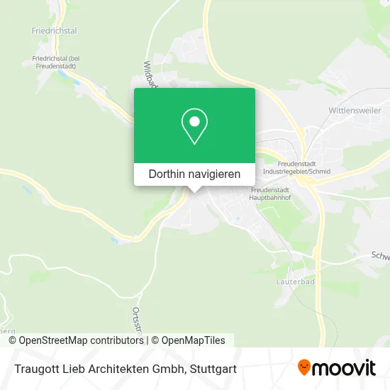 Traugott Lieb Architekten Gmbh Karte