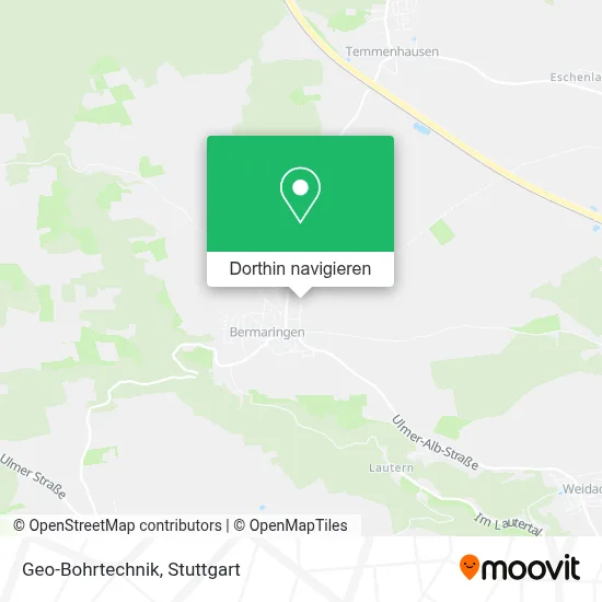 Geo-Bohrtechnik Karte