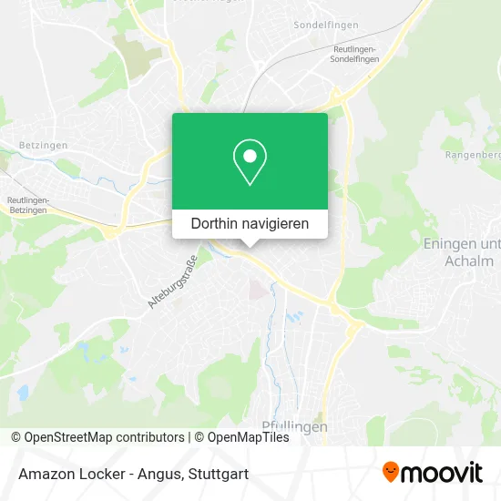 Amazon Locker - Angus Karte