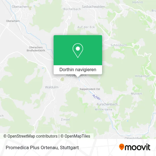 Promedica Plus Ortenau Karte