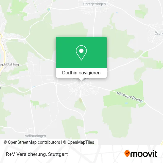 R+V Versicherung Karte