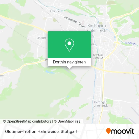 Oldtimer-Treffen Hahnweide Karte