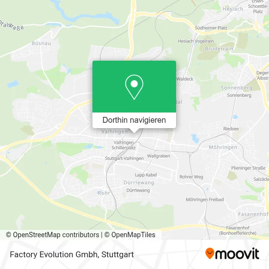 Factory Evolution Gmbh Karte