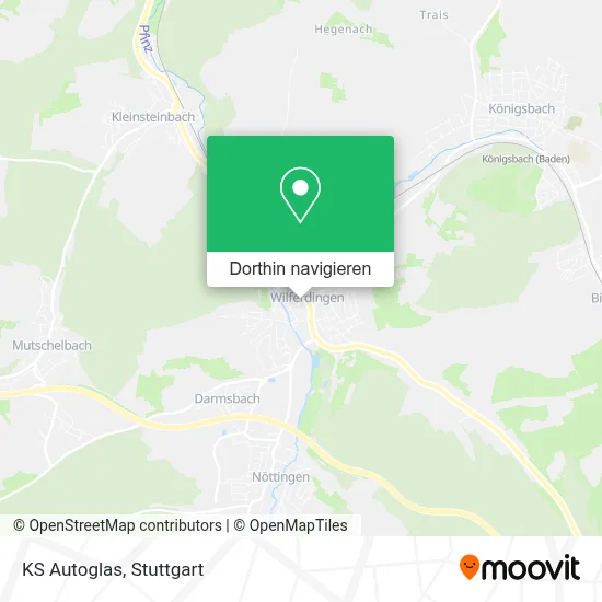 KS Autoglas Karte