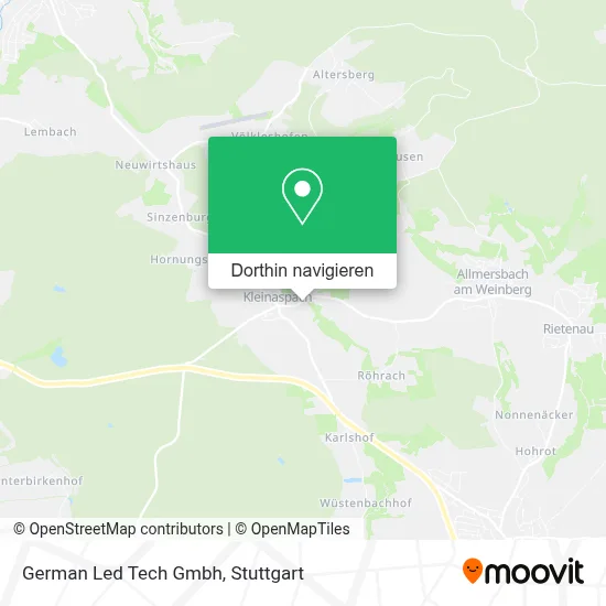 German Led Tech Gmbh Karte