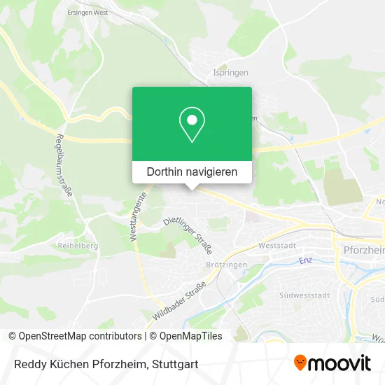 Reddy Küchen Pforzheim Karte