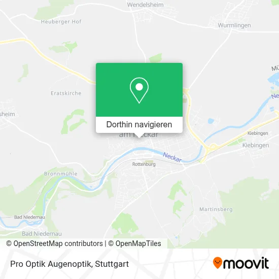 Pro Optik Augenoptik Karte