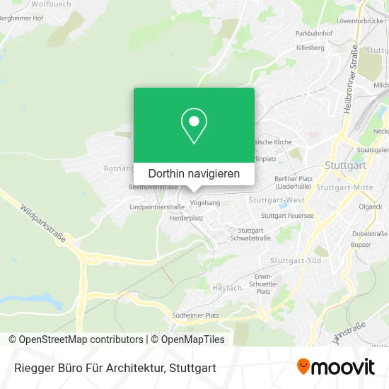 Riegger Büro Für Architektur Karte
