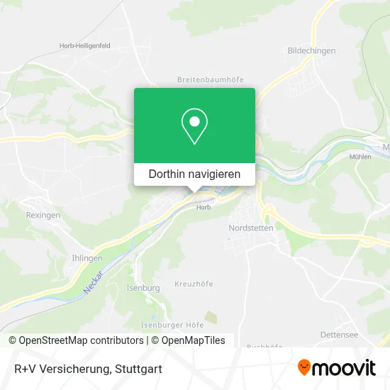 R+V Versicherung Karte