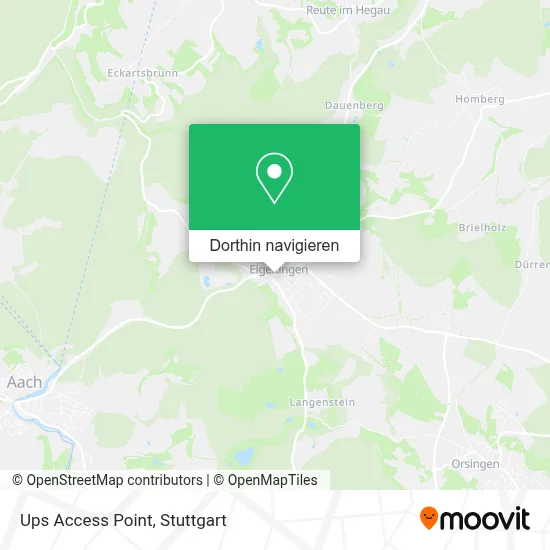 Ups Access Point Karte