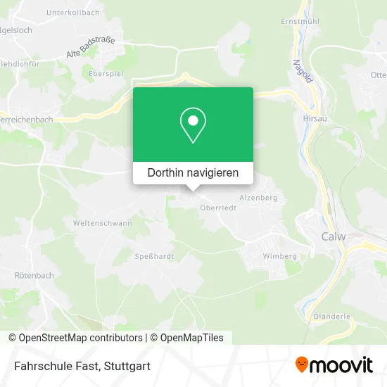 Fahrschule Fast Karte