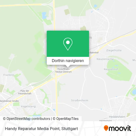 Handy Reparatur Media Point Karte