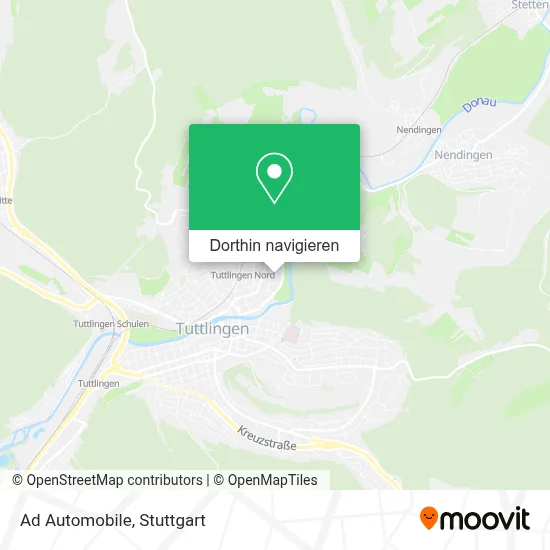 Ad Automobile Karte