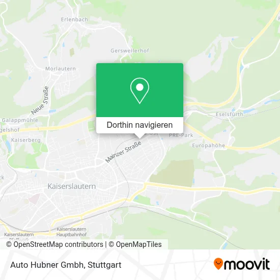Auto Hubner Gmbh Karte