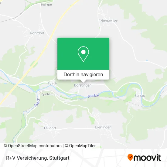 R+V Versicherung Karte