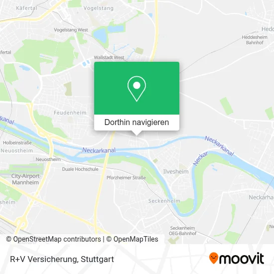 R+V Versicherung Karte