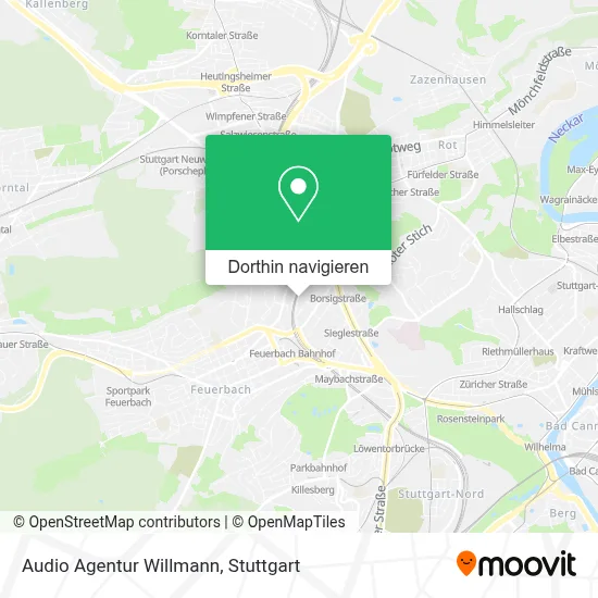 Audio Agentur Willmann Karte