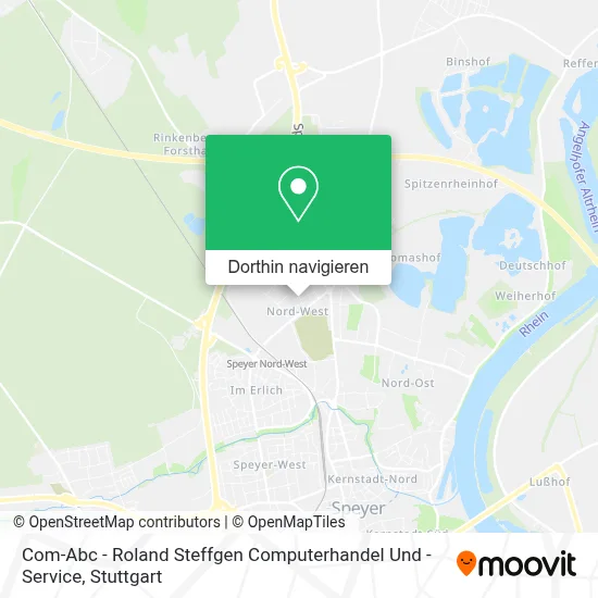 Com-Abc - Roland Steffgen Computerhandel Und -Service Karte