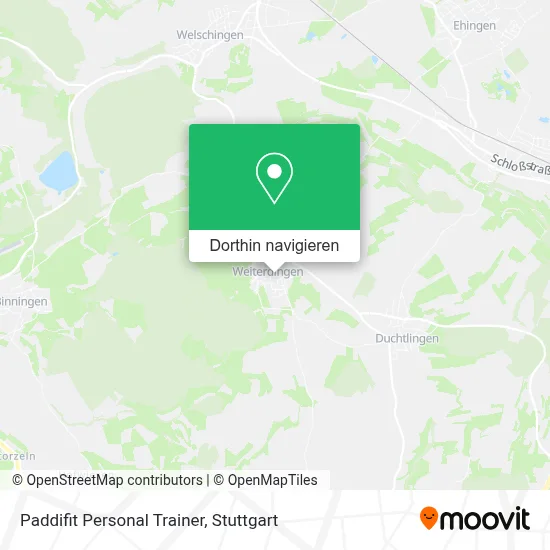 Paddifit Personal Trainer Karte