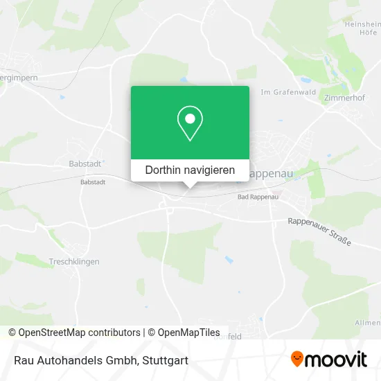 Rau Autohandels Gmbh Karte