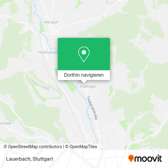 Lauerbach Karte