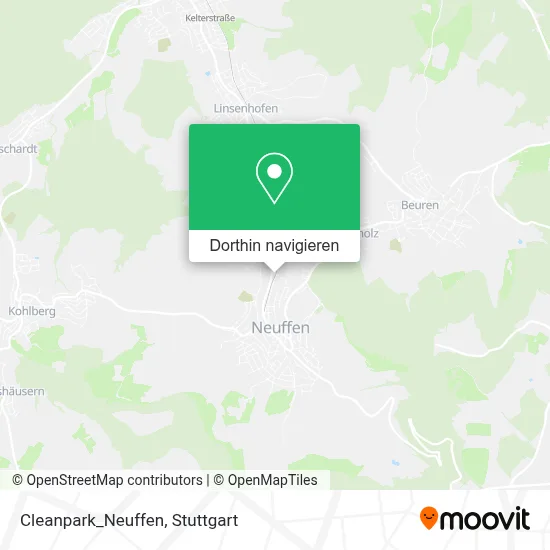 Cleanpark_Neuffen Karte