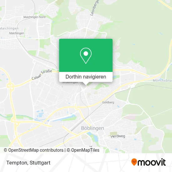 Tempton Karte