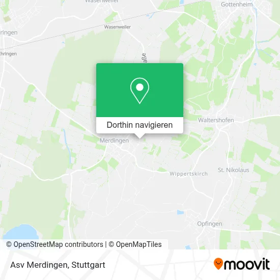 Asv Merdingen Karte