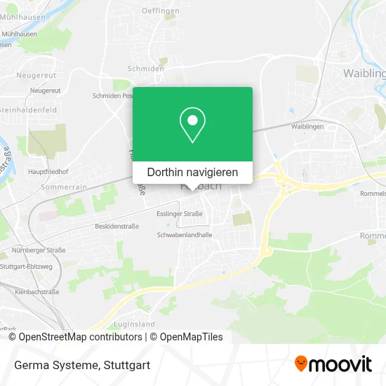 Germa Systeme Karte